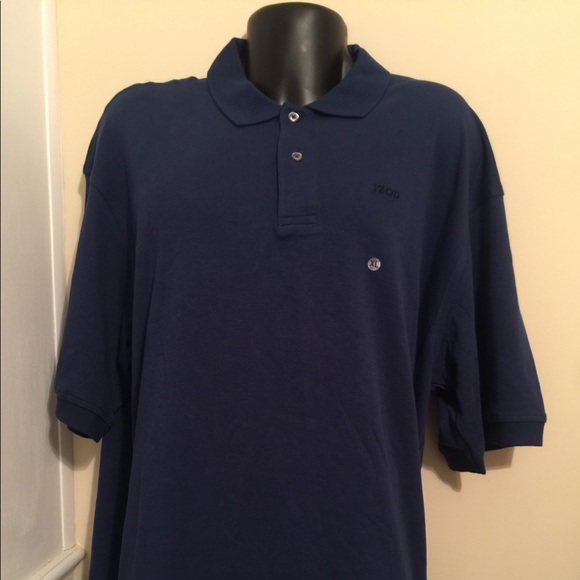 Man’s Izod Blue Short sleeves polo - Picture 6 of 6